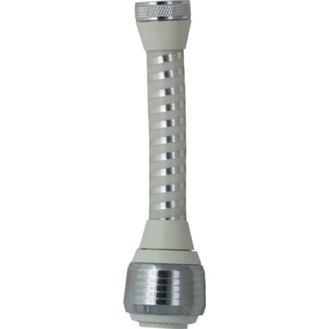 Aeratore ROMPIGETTO per Rubinetti con GHIERA E TUBO BIANCO MAURER