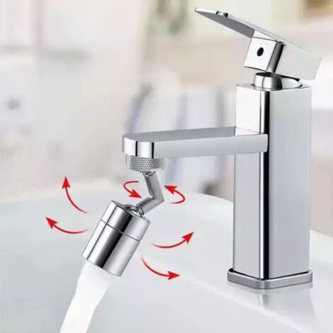 Aeratore rubinetto girevole cromato due getti modello splash 2 getti AMBRA RUBINETTERIA