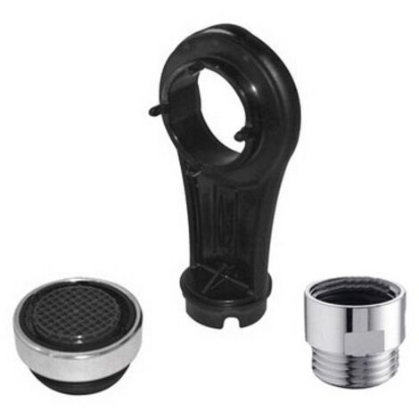 AERATORE SPECIALE M24 + CHIAVE DI MONTAGGIO + LIMITATORE DI PORTATA M24 REMER