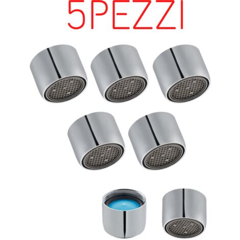 Aeratore universale per rubinetto cucina NEOPERL, filetto femmina M22X1 PERLATOR HONEYCOMB anticalcare 13,5  lit/min. Conf. 5pz