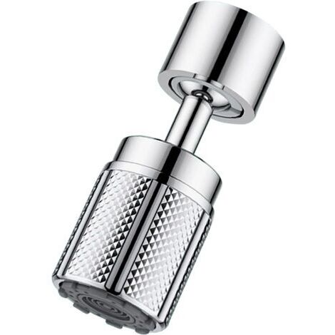 Aeratore universale per rubinetto, ugello girevole a 360° per rubinetto da cucina, 3 modalità di risparmio idrico, compatibile con M20, M22 e M24.