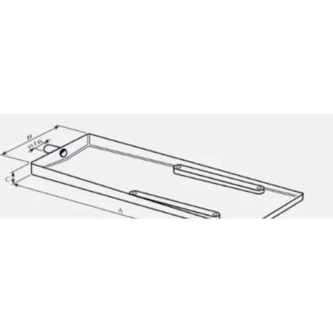 AERMEC Bacinella Raccolta Condensa per Fan Coils e Ventilconvettori codice prod: BC2