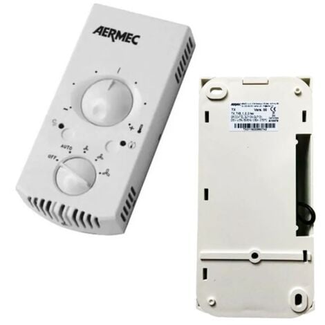 AERMEC S.P.A. Aermec Pannello comandi elettronico a parete per ventilconvettori plurivelocità e inverter TX (Sostituisce vecchio modello PXAE) TX