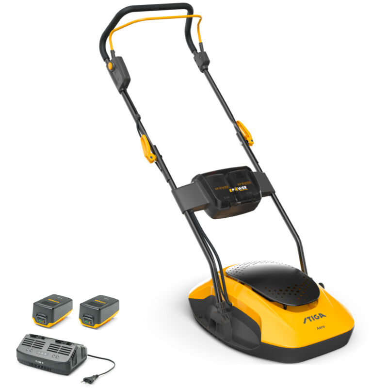 Aero 132e Kit - Tondeuse à batterie Batterie et Chargeur Inclus - Stiga