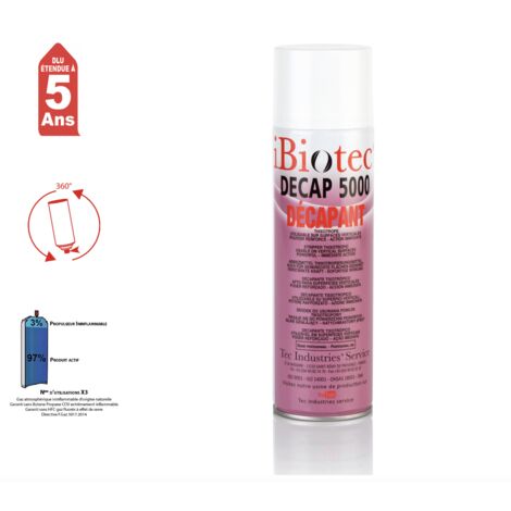 AERO DÉCAP 5000 DÉCAPANT FORT PEINTURE - Aérosol 400 ml - IBIOTEC