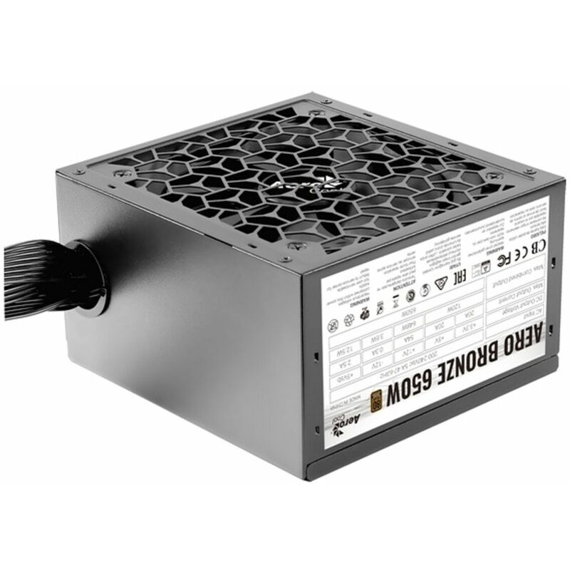 

Fuente de Alimentación AEROB650 650 W Negro 650 W - Aerocool