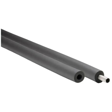AEROFLEX® SH Rohrisolierung, Rohrdämmung - 2m, Flexibler Dämmstoff aus Geschlossenzelligem Schaum Kautschukbasis, Schwarz - 35 x 10 mm