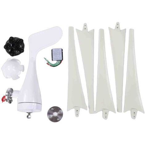 [Aerogenerador doméstico] Kit de aerogenerador 24V 800W tipo S [Kit de aerogenerador con controlador]