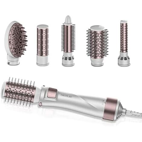 Aerografo con swivel e 5 testine intercambiabili.