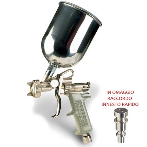Aerografo E 70 professionale ASTURO pistola aria verniciatura verniciare 500 cc ugello Ø 1,6 mm