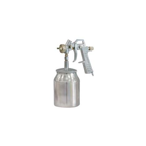 AEROGRAFO SERBATOIO INFERIORE CON ATTACCO RAPIDO PROFILO GERMANIA  ugello mm.1,5    EXCEL