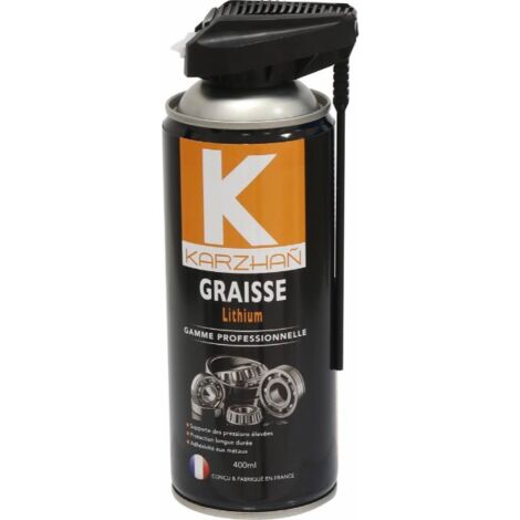 Aerosol 400ml graisse au lithium KARZHAN - 24560