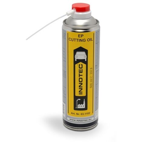 Aérosol 500ml huile de coupe ep cutting oil - Type : Aérosol - Modele : Bombe - Capacite : 500 ml - INNOTEC