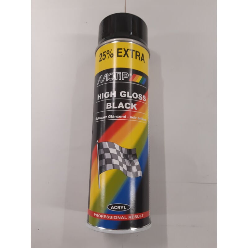 Aerosol brillant noir terex 500ML