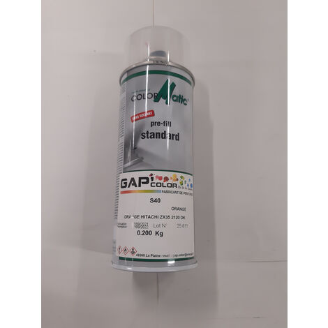 AEROSOL BRILLANT ORANGE HITACHI 400ML