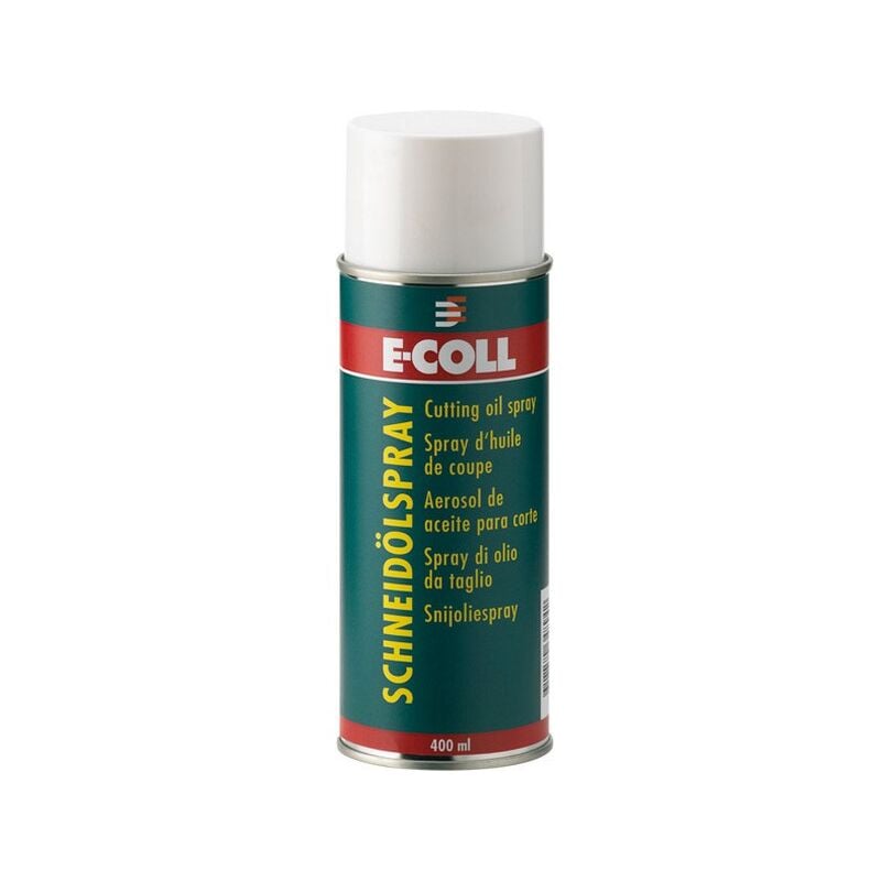 E-coll - Aérosol d'huile de coupe, Modèle : Bombe aérosol de 400 ml