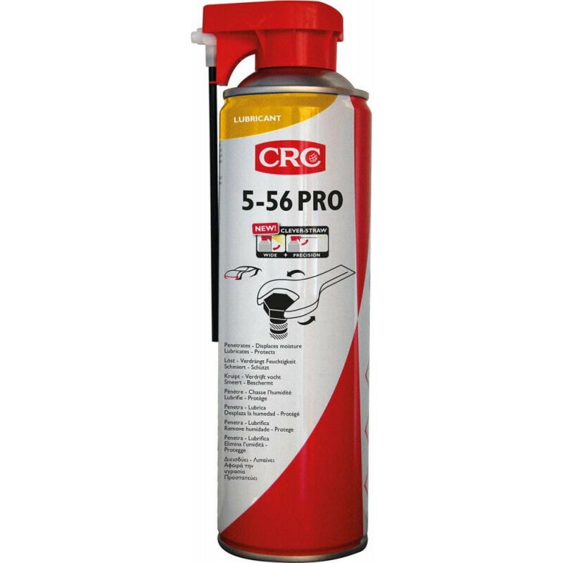 

Aerosol especial multiaceite 5-56 PRO CLEVER-STRAW Cabezal rociador 500 ML (Pack de 12)