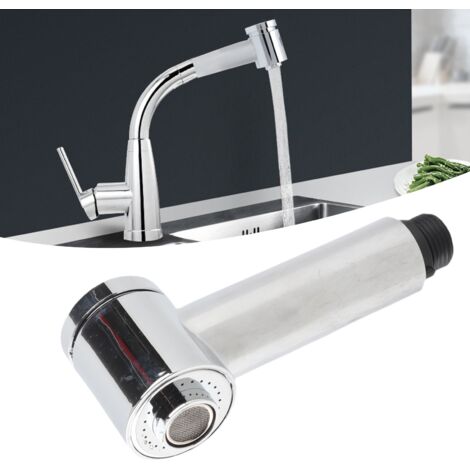 Aerosol G1/2 Zoll ABS Chrom Doppelmodus (Regen/Blasen) Passend für Küchen- und Badezimmerarmaturen
