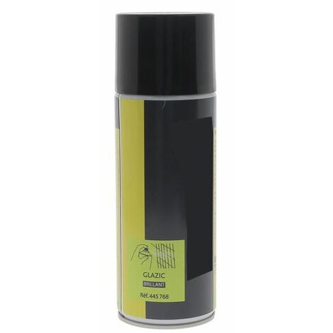 Aérosol galva Glazic P-Pro brillant - 520ml brut - 400ml net