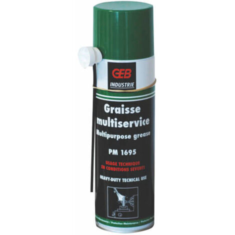 Aérosol graisse multiservice 500ml - GEB