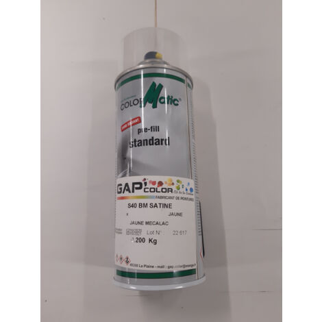 AEROSOL JAUNE CATERPILLAR 400ML