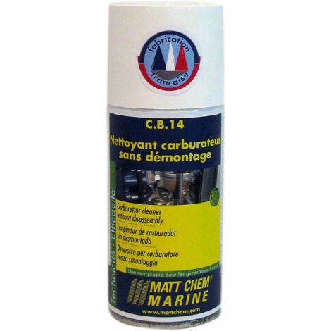 Aerosol nettoyant carburateur sans démontage CB14 - MATT CHEM - 150 ml