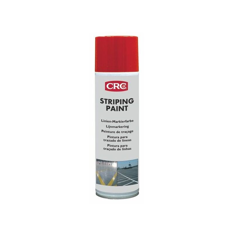 CRC - Aérosol permanent Striping Paint Rouge - 500mL - kf siceron - 11675