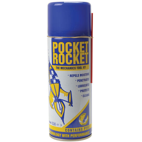Aerosol Solutions Pocket Rocket Lubricant Repellent 400ml AERPR400