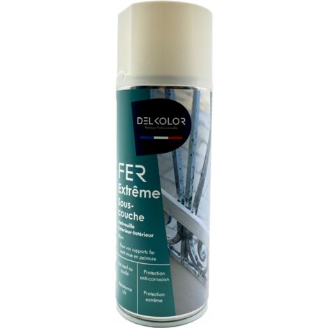 Aérosol Spécial Fer Sous Couche Antirouille - Delkolor - 400ML