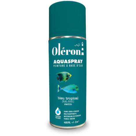 Aérosol Technima Aquaspray Oléron Bleu Tropical Satiné 400ml - Technima