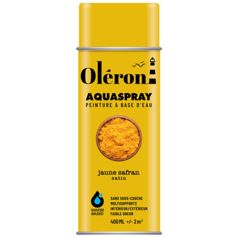 Aérosol Technima Aquaspray Oléron Jaune Satiné 400ml - Technima