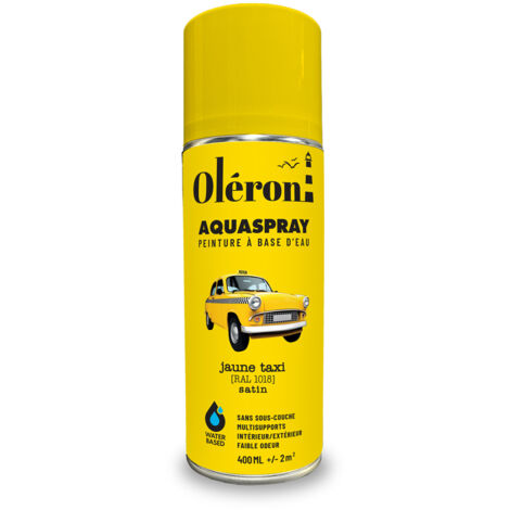 Aérosol Technima Aquaspray Oléron Jaune Taxi Satiné 400ml - Technima
