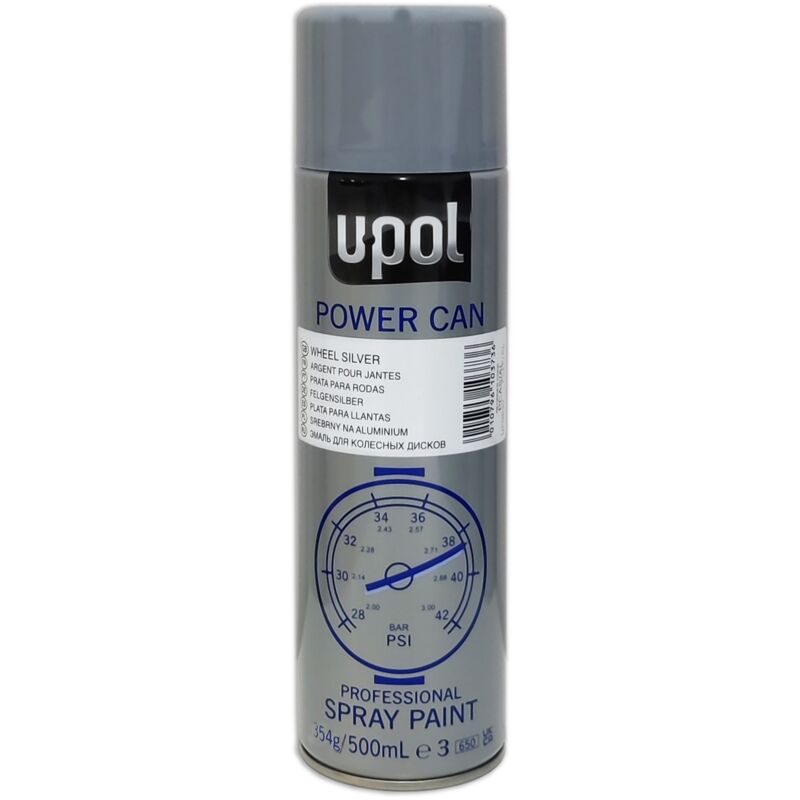 

Aerosol U-Pol Power Can 500 Ml | Pcas Plata Llantas