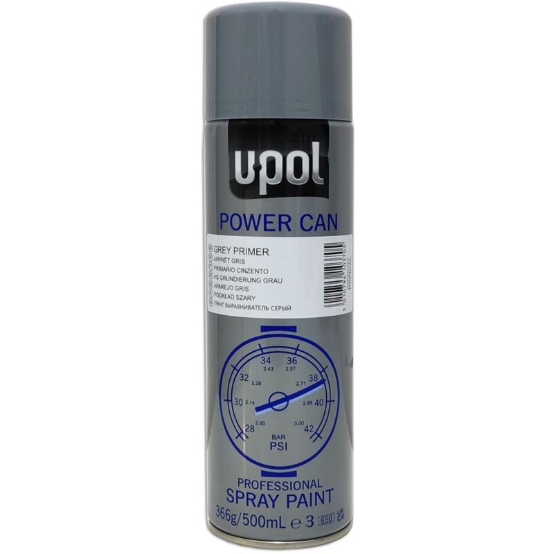 

AEROSOL POWER CAN 500 ML | PCPG APAREJO GRIS - U-pol