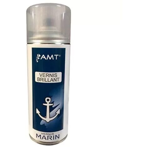 Vernis marin brillant 0,330 L – Résistant aux UV et aux agressions chimiques – Protection durable pour environnements marins – AMT - BMR01