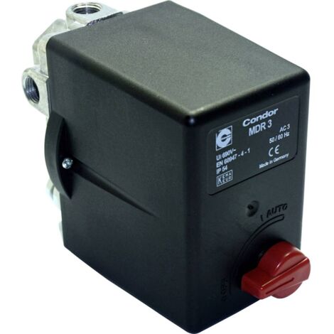 Aerotec 9063076 Interrupteur à pression pour air comprimé 1 pc(s)