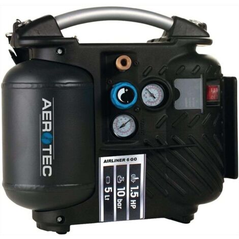 AEROTEC Airliner 5 GO tragbarer Kompressor 5 Liter, 10 bar, 200680
