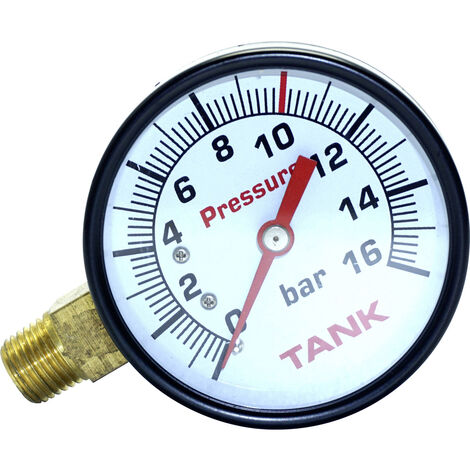 Aerotec Manometer 9052070    Außengewinde 1/4" 1 St.