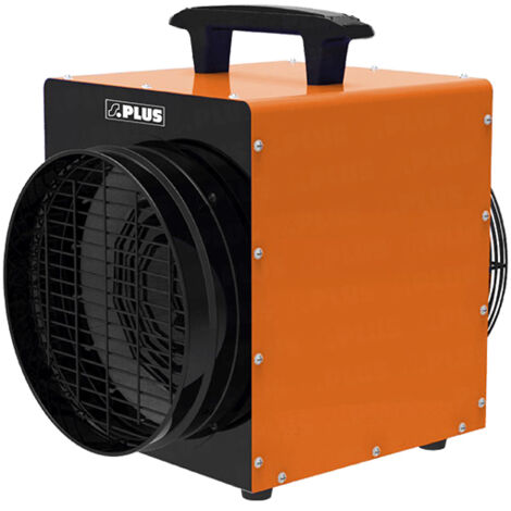 Aérotherme électrique portable 3300 W – Chauffage d’appoint pour locaux fermés – Débit d'air 383 m³/h – 2800063 – S Plus