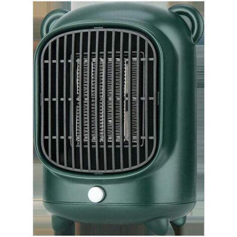 Aérotherme en céramique, radiateur électrique 500 W avec protection contre la surchauffe