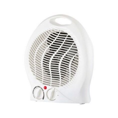 Ae'rotherme thermostatique d'ambiance re'glable et spa 2 puissances 1000 / 2000W avec poigne'e