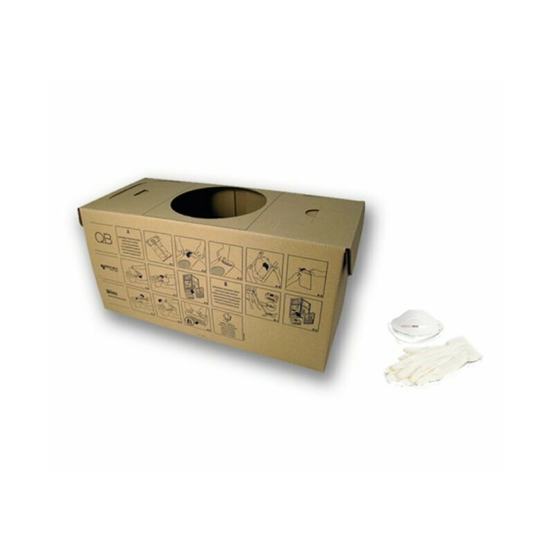 Image of Aertecnica - contenitore polvere confezione 5 sacchetti per centrale qb Q200