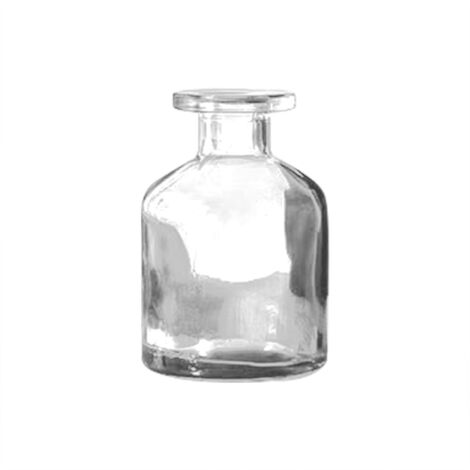 Ätherische Ölflasche aus Glas – 50/100 ml – Matt Schwarz/Schwarz/Weiß/Grau/Gelb – 1 Stück – Elegantes, wiederverwendbares Design