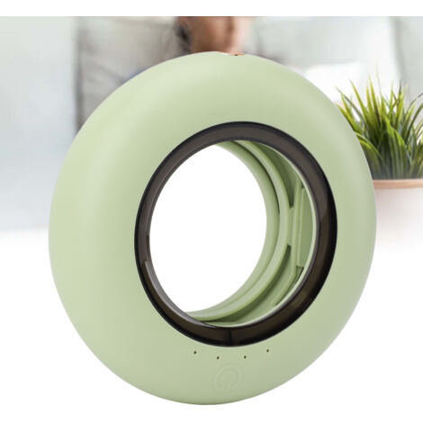 Ätherisches Öl-Diffusor aus ABS mit Timer, automatischer Geruchsbeseitiger für Zuhause, Badezimmer und Toilette, grün