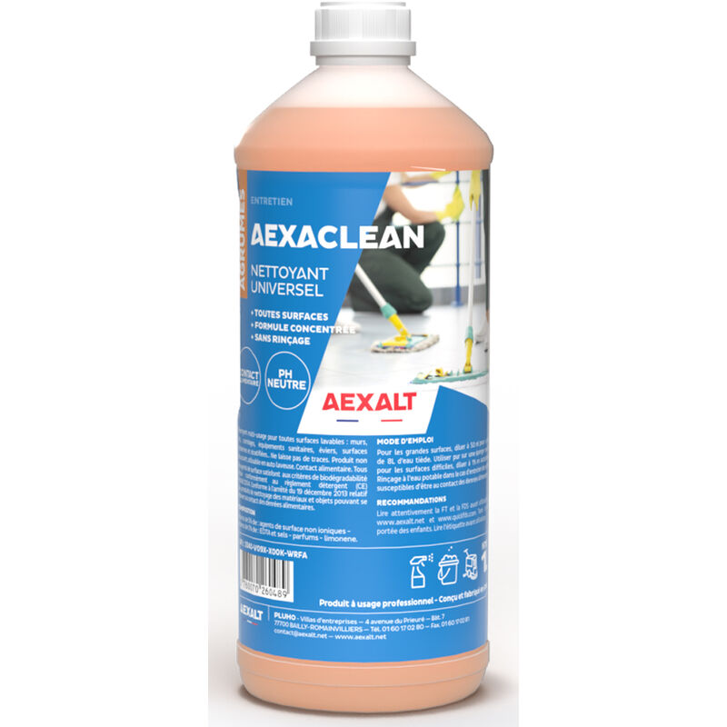 Aexalt - Nettoyant universel parfum agrumes bidon de 1l NT048 - Orange