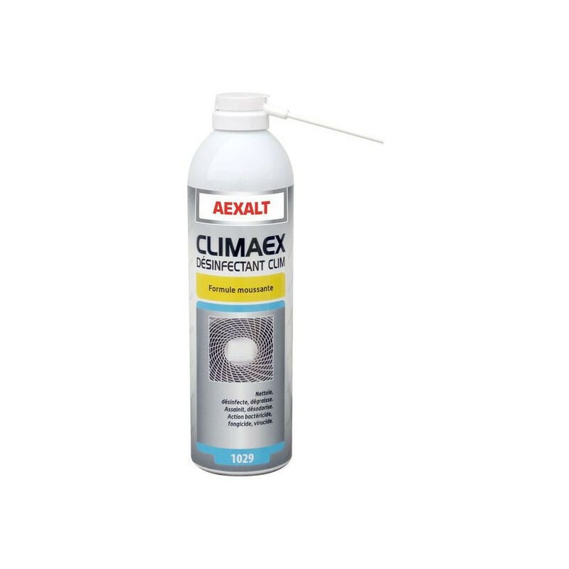 Aérosol désinfectant clim Porte de douche x 650 ml formule moussante - climaex - Aexalt