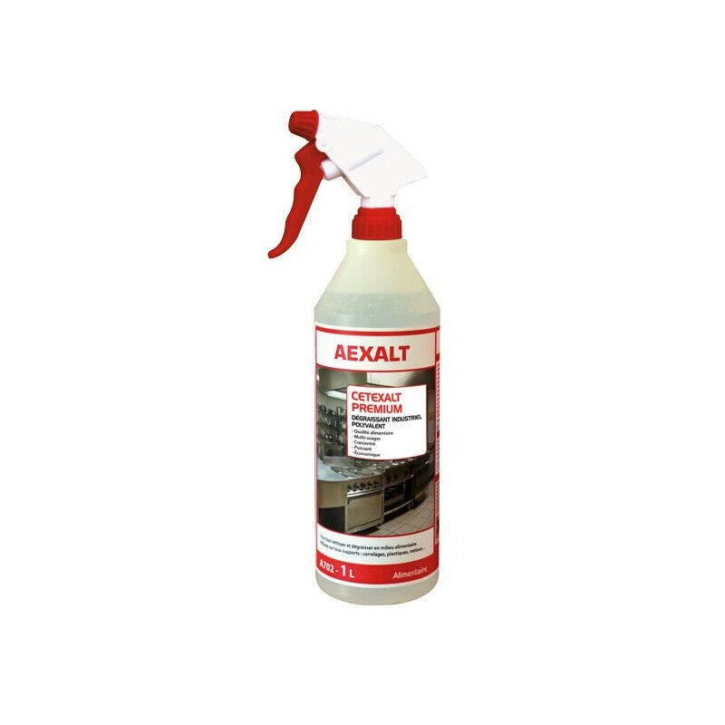 

Bidón 1L + Limpiador desengrasante industrial en spray CETEXALT PREMIUM - Aexalt