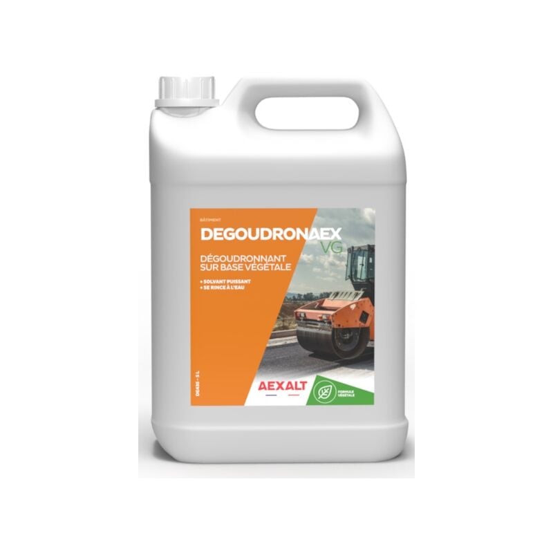 Dégraissant dégoudronnant végétal degoudronaex vg - 5 l Aexalt