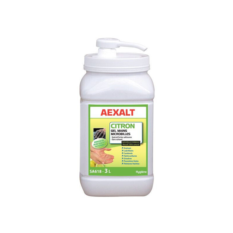 

Gel de manos especial microesferas 3 L - LIMÓN - Aexalt