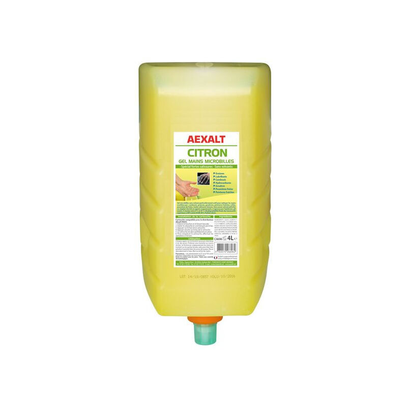 

Gel de manos especial para suciedad intensa 4 L - LIMÓN - Aexalt